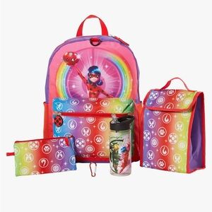 Miraculous Ladybug Backpack Set 002